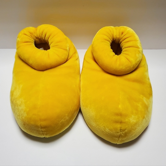 Cozy Disney Mickey Mouse Authentic Plush Slippers Unisex Adult Size Large - Picture 2 of 6